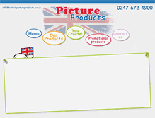 Tablet Screenshot of britishpictureproducts.co.uk